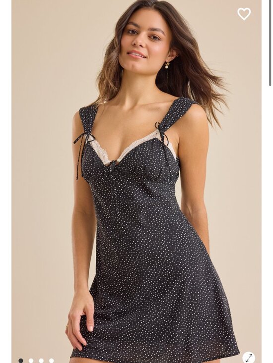 Altar'd State Dresses & Skirts - Berkley Dot Mini Dress Altar'd State Polka Dot Dress NWT